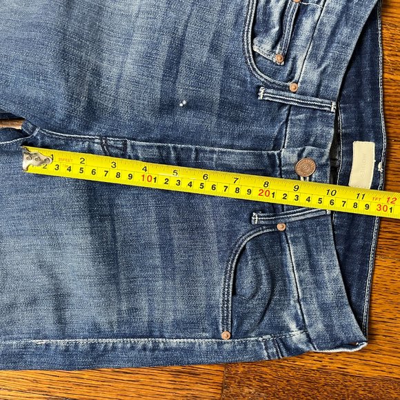 MOTHER Women's Straight Leg Jeans - Dark Blue - Picture 9 of 9